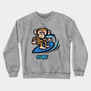 Surf Monkey Crewneck Sweatshirt